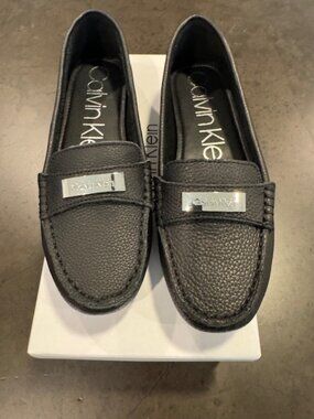 Black Calvin Klein Loafers